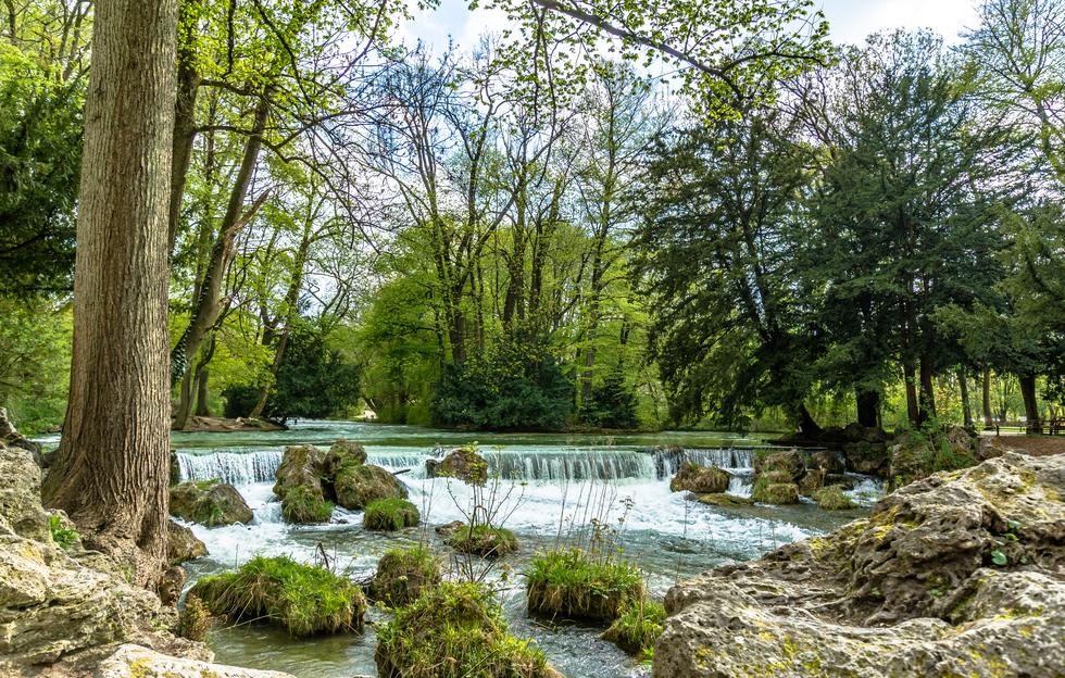 Pickit Spring Day In The Englischer Garten Of Munich